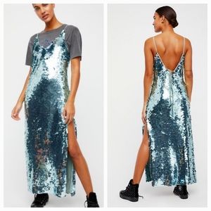 Free People sequin paillette dress